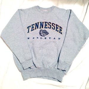 Tennessee Wesleyan Sweatshirt Adult Sz Small